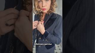 Garnitur w roli głównej 🫶 inspiration fashion wool suit mylook elegance [upl. by Odab]