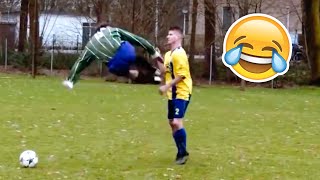 AMATEUR FOOTBALL FUNNY MOMENTS 1 SUNDAY LEAGUE [upl. by Caldeira]