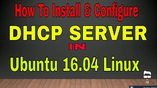 How To Install and configure ISC DHCP Server On Ubuntu 160414041204 linux [upl. by Sylirama]