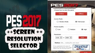 PES 2017  Pantalla Completa Selector MEGA [upl. by Naened]