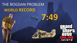 Act 2 The Bogdan Problem 749 Console World Record Doomsday Heist Elite Challenge PS4 [upl. by Wemolohtrab]