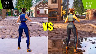 Fortnite Performance Mode vs DX12 Ultra Graphics  Direct Comparison  4K RTX 4090 [upl. by Yonita]