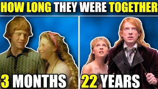 How Long Every Harry Potter Couple Was Together Ranked [upl. by Regnig]