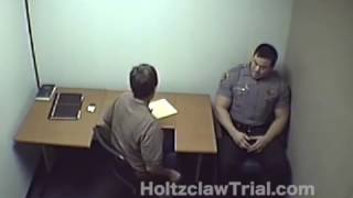 Daniel Holtzclaw interrogation video unredacted Former OK [upl. by Ellenahs]