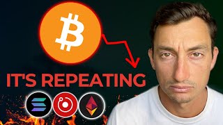 BITCOIN CAPITULATION Crypto Breaks KEY SUPPORT 4Year Cycle Repeating [upl. by Georgette]