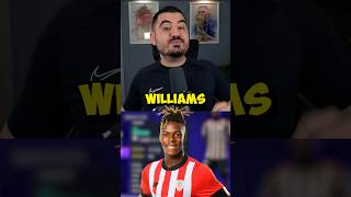 Nico Williams Evolution in FIFA Career Mode FIFA 21  FC 24 [upl. by Atsedom]