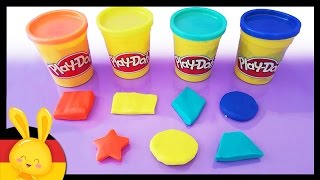 Die Formen auf deutsch auf kindgerechte Weise lernen  PlayDoh  Titounis [upl. by Ynobe428]