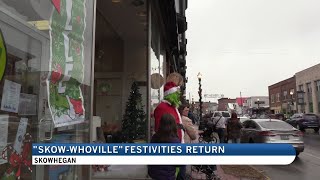 quotSkowWhovillequot tradition returns to Skowhegan [upl. by Stanfill19]