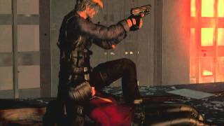 Leon saves Ada My favourite scene in Resident Evil 6 [upl. by Retsevlis]