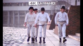 A Clockwork Orange 4K UHD  Flatblock Marina Scene [upl. by Joelle]