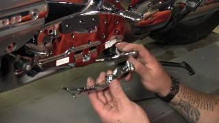 Kuryakyn Garage Honda Goldwing Floorboard amp Highway Peg Install [upl. by Rickert]