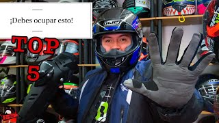 Top 5 accesorios que debes usar para andar en moto precios y más I Ovi Bike [upl. by Pelligrini]