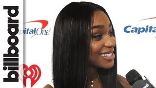 Normani on Topping Charts With Love Lies New Song Waves amp More  Billboard [upl. by Esirec]