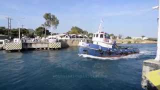 Corinth Canal the sinking bridge of Isthmia [upl. by Gnuy]