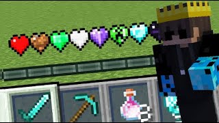 Minecraft but there are Custom Hearts [upl. by Noitna]