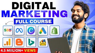 DIGITAL MARKETING Full Course for Beginners in 3 Hours  Learn Digital Marketing in 2024 [upl. by Buckels347]