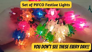 Set of Rare PIFCO Festive Lights [upl. by Wilek]