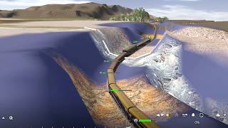 Trainz Railroad Simulator 19 Test Footage [upl. by Brewer86]