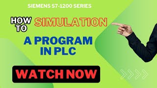 How to Simulation a Program in TIA Portal  Siemens PLC  Bangla Tutorial 2024 [upl. by Derriey]