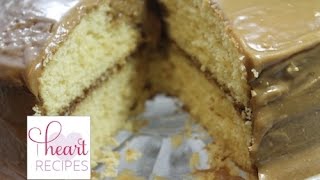 Southern Caramel Cake Recipe  I Heart Recipes [upl. by Sansen]