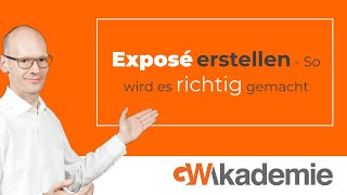 Exposé erstellen  So wird es richtig gemacht • GWritersde [upl. by Anaerol499]