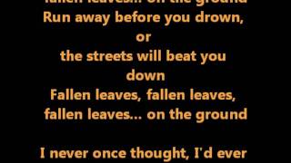 Fallen LeavesBilly Talent with Lyrics [upl. by Tosch]