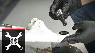 How To Replace Ball Joints on an ATVUTV [upl. by Naoh]