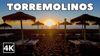 Torremolinos Costa del Sol Spain Walk 4K 60fps [upl. by Aldarcie]