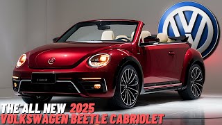 2025 VW Beetle Cabriolet Officially Back amp Better Than Ever  Classic Design Modern Tech amp More [upl. by Addi]