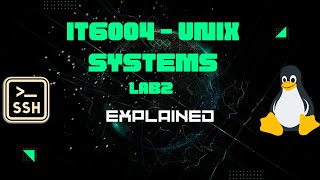 IT6004  Unix Systems  Lab2 walkthrough [upl. by Danny]