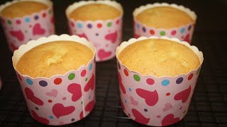 Perfect Vanilla cupcakes  vanilla cupcakes without butter  Cupcakes without cupcake pan [upl. by Hartzell696]