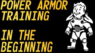 Fallout 3 Power Armor Training in the beginning [upl. by Anih]