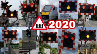 UK Level Crossings 2020 [upl. by Lizette]