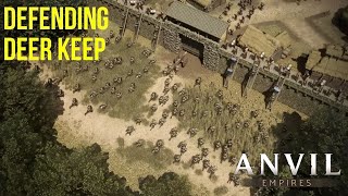 Battle for Deer Keep Anvil Empires PreAlpha [upl. by Ahtilat]