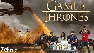 DRACARYS Game of Thrones Season 7 Episode 4 quotThe Spoils of Warquot REACTION Pt 2 [upl. by Cocks830]