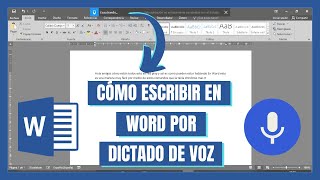 🗣️ CÓMO ESCRIBIR EN WORD POR DICTADO DE VOZ 📝 ESCRIBE EN WORD CON TU VOZ 📄 [upl. by Kingsley662]