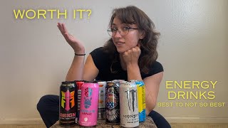 BEST ENERGY DRINKS RANKING [upl. by Eyks]