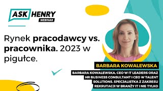 Czy mierzymy się z kryzysem Rynek pracodawcy vs pracownika 2023 w pigułce [upl. by Inittirb]