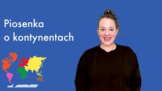 Piosenka o kontynentach  Edukacja Montessori  Jazzowanki [upl. by Laen]