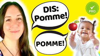 VIDEO POUR ENFANTS 🍒 100 PREMIERS MOTS sur les ALIMENTS santé Vidéo pour poupons et toutpetits [upl. by Isac]