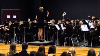 Freefall performed by Crownover Middle School Symphonic Band [upl. by Cook]