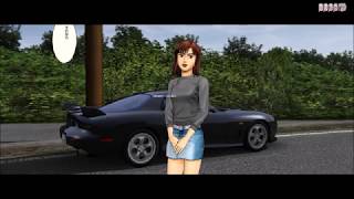 Rotary Waifu  Initial D 7 AAX Walkthrough Part 13  Iwase Kyoko S2000 vs FD3S [upl. by Noyrb803]