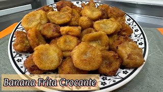 BANANA FRITA CROCANTE FÁCIL [upl. by Veejar]