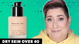 BEAUTY PIE EVERYDAY GREAT SKIN FOUNDATION  Dry Skin Review amp Wear Test [upl. by Lot641]