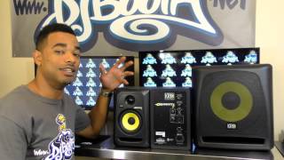 KRK Rokit 5 Monitor amp 10S Subwoofer Review Video [upl. by Copland]