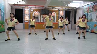 Obladi Oblada line dance 生活進行曲 2019 公舞 [upl. by Aihsrop760]