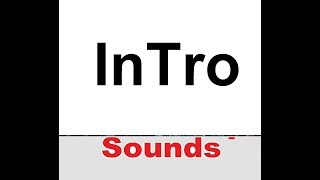 Introduction  Intro Sound Effects All Sounds [upl. by Eladnek]