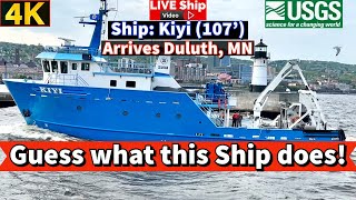 ⚓️Guess what this Ship does Ship Kiyi arrives in Duluth MN [upl. by Henricks]