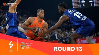 LDLC ASVEL VilleurbanneValencia Basket  Round 13 Highlights  202324 Turkish Airlines EuroLeague [upl. by Thamora]