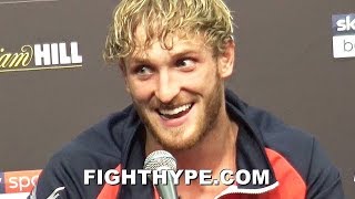 LOGAN PAUL IMITATES quotDONEquot KSI AFTER quotVICIOUSquot KNOCKDOWN EXPLAINS WHY quotDOESNT FEEL LIKE A Lquot [upl. by Arytas]